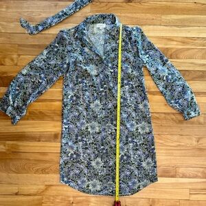 Floral Long Sleeve Dress